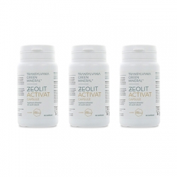 Pachet 3x Zeolit Activat 90 Capsule